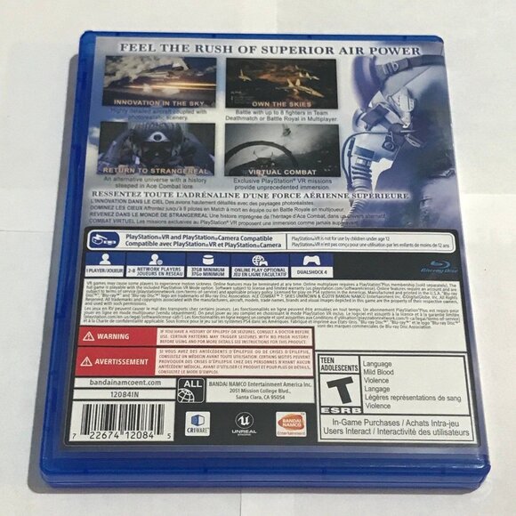 PS4 Ace Combat 7 Skies Unknown For PlayStation 4 Mint - Picture 2 of 4